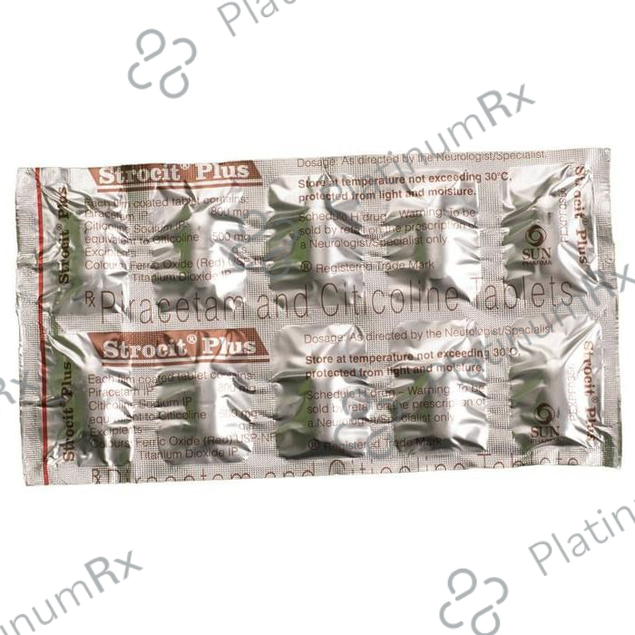 Strocit Plus 500/800mg Tablet 10s