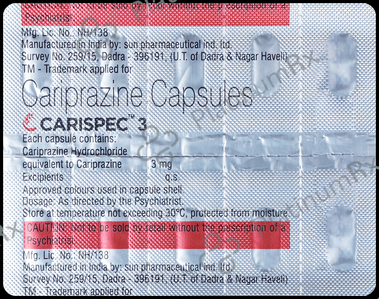 Carispec 3mg Capsule 10s