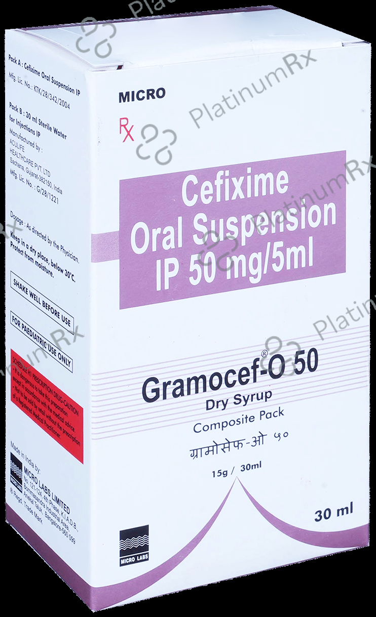 Gramocef O 50mg Dry Syrup 30ml