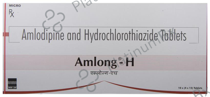 Amlong H 5/12.5mg Tablet 15s