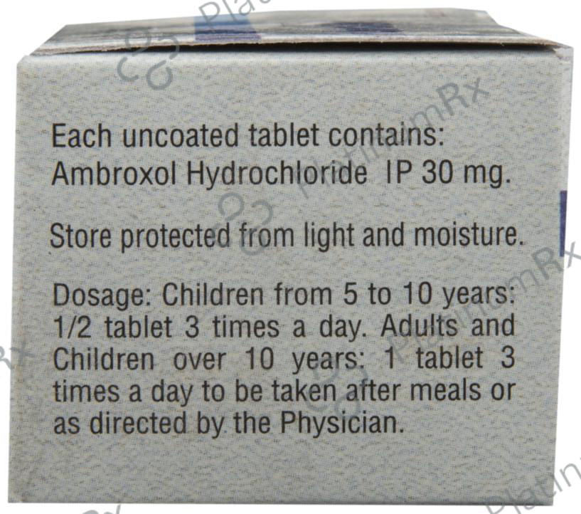 Ambrolite 30mg Tablet 10s