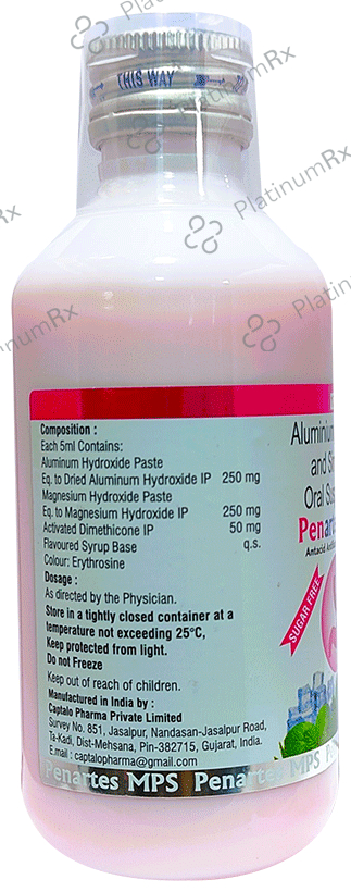 Penartes MPS Oral Suspension Mint Sugar Free