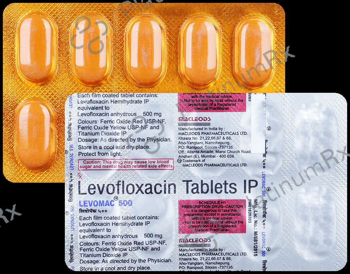 Levomac 500mg Tablet 10s