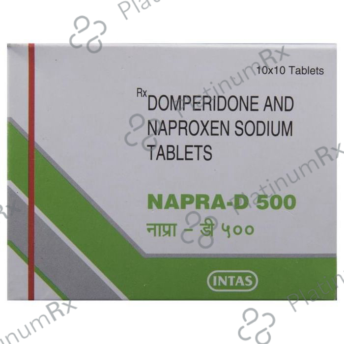 Napra D 10/500mg Tablet 10s