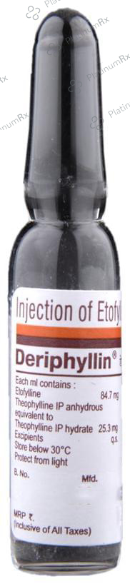 Deriphyllin Injection 10 Injection