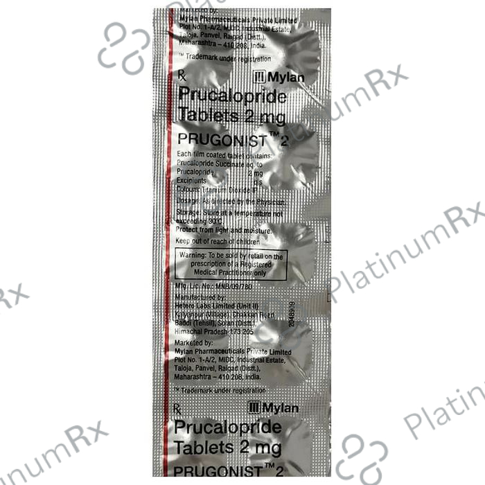 Prugonist 2mg Tablet 10s