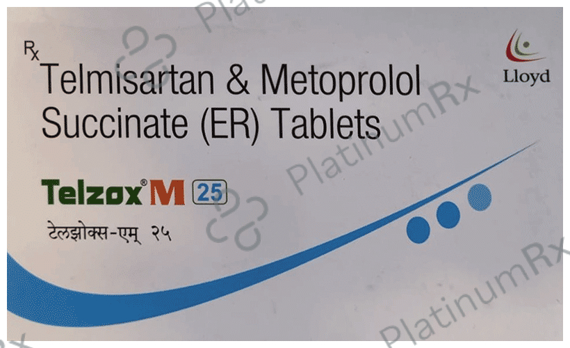 Telzox M 25/40mg Tablet ER 15s