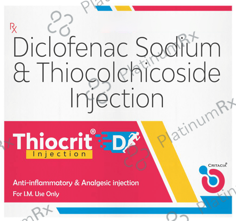 Thiocrit D 2mg/37.5mg Injection