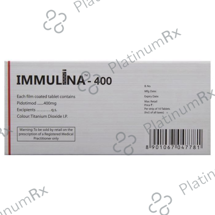 Immulina 400 Tablet