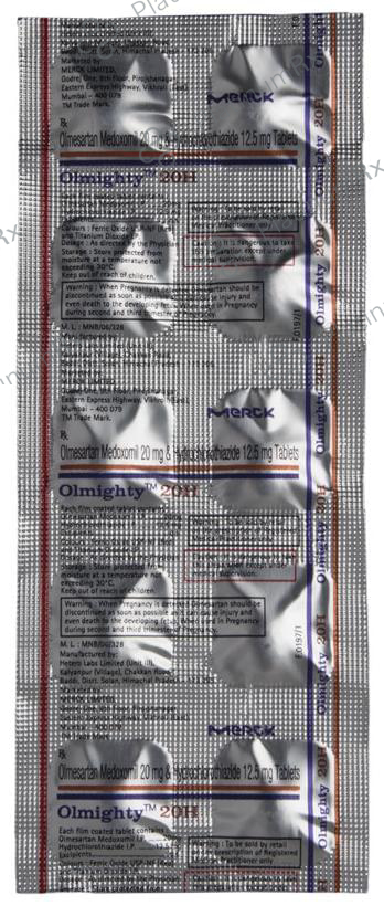Olmighty 20 H 12.5/20mg Tablet 10s