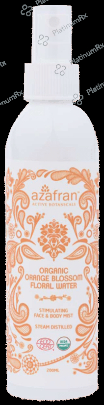 Azafran Organic Orange Blossom Floral Water