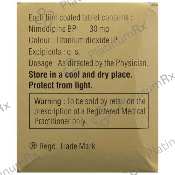 Nimodip 30mg Tablet 10s