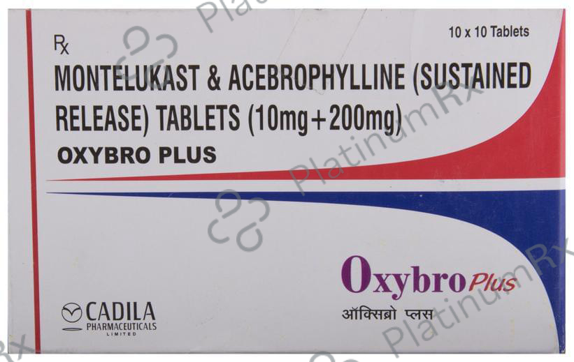 Oxybro Plus 200/10mg Tablet SR 10s