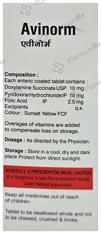 Avinorm Tablet