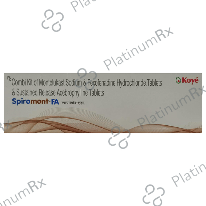 Spiromont-FA Tablet SR Combikit