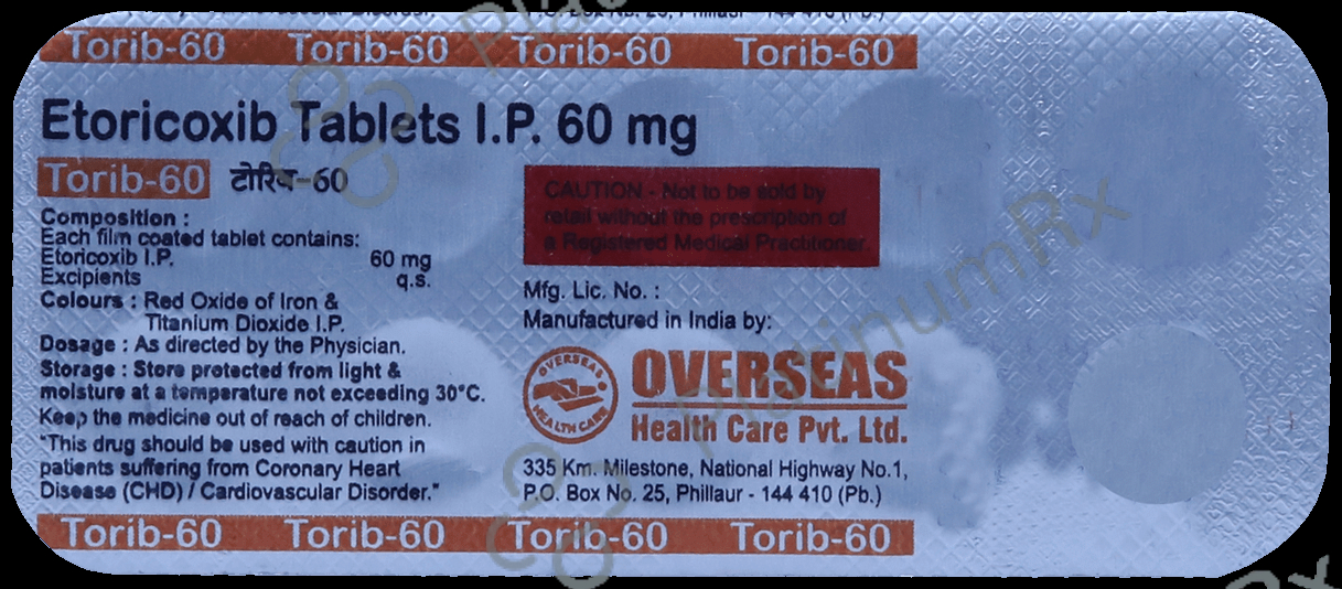 Torib 60 Tablet 10 Tablet
