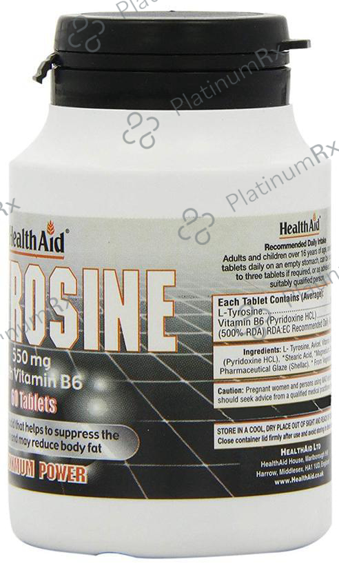 Healthaid L-Tyrosine 550mg Tablet