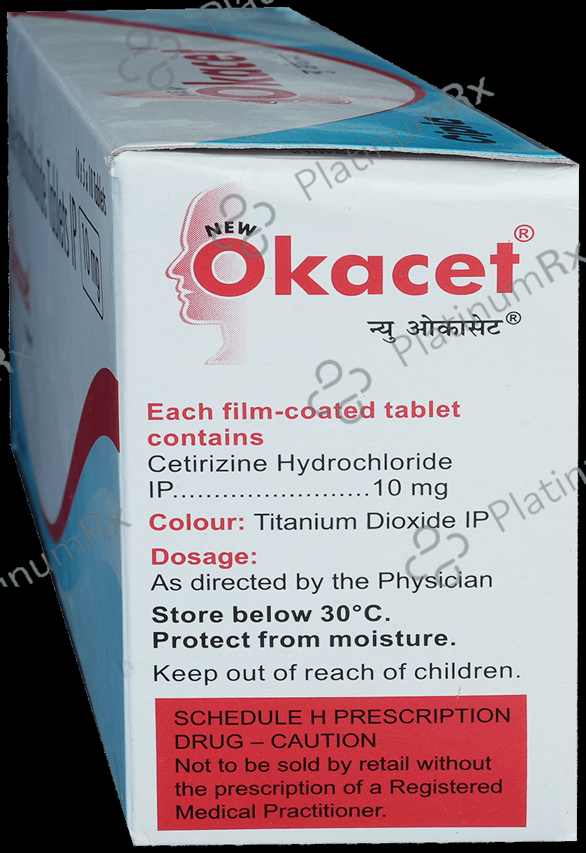 New Okacet Tablet 10s