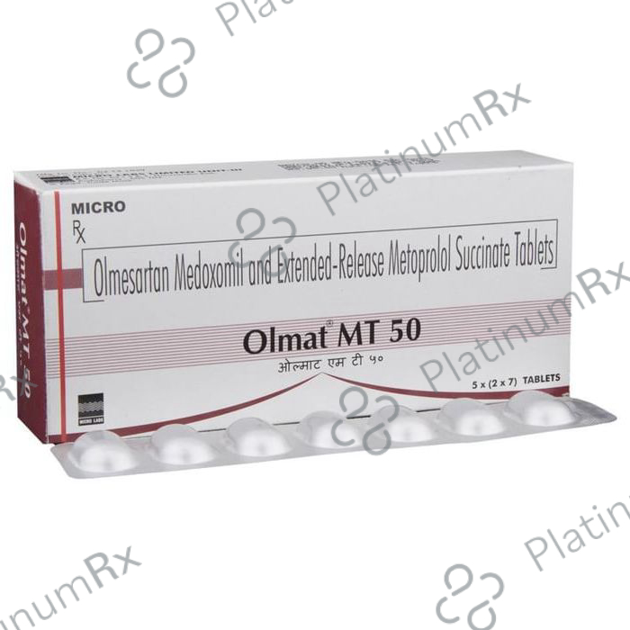 Olmat MT 50 47.5/20mg Tablet ER 15s