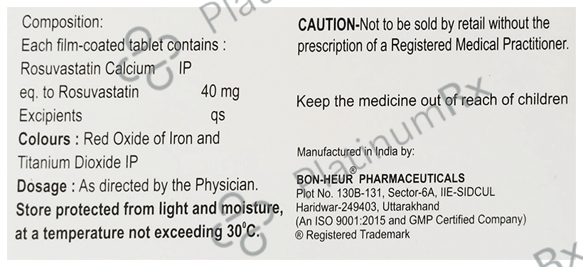 RO ON 40mg Tablet