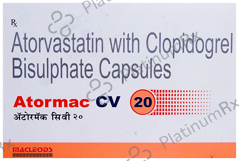 Atormac CV 20/75mg Capsule 10s