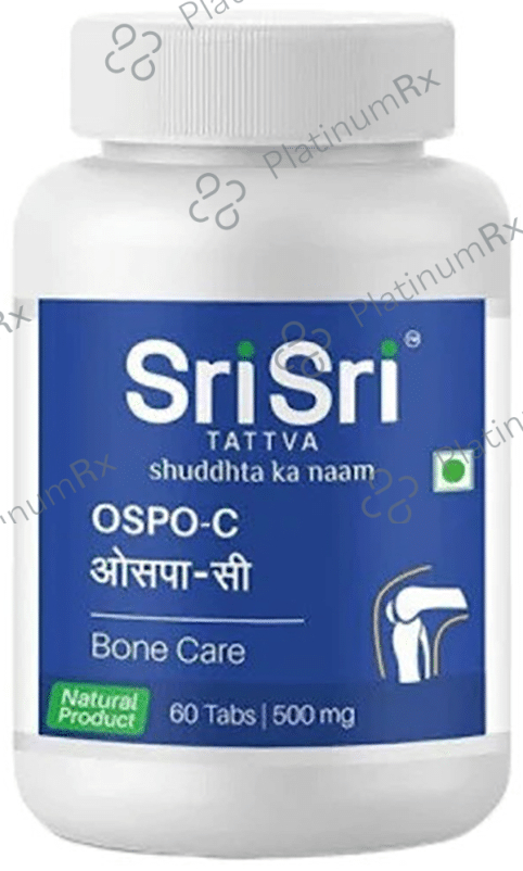 Sri Sri Tattva Ospo-C 500mg Tablet
