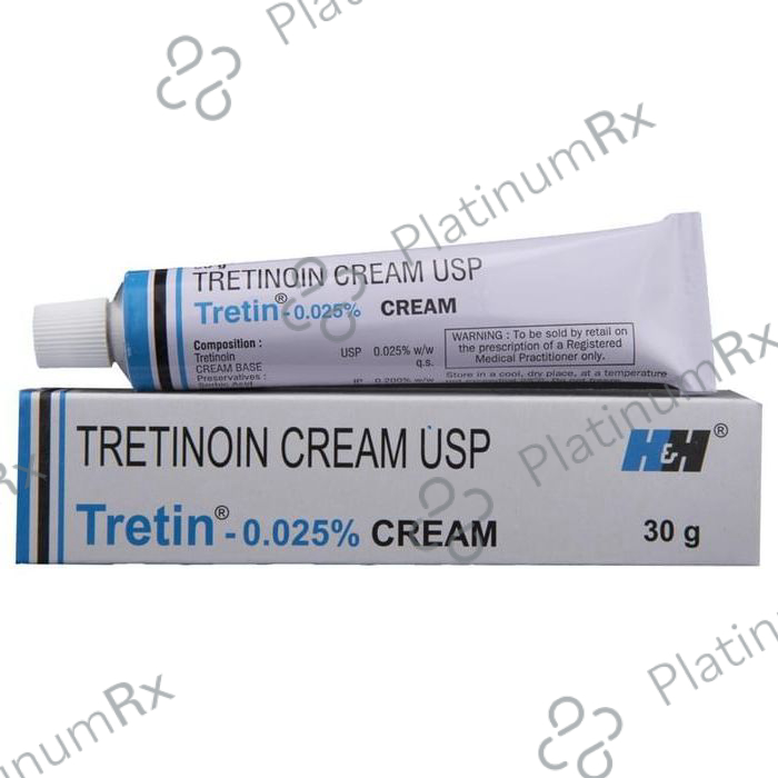 Tretin 0.025% Cream 30gm