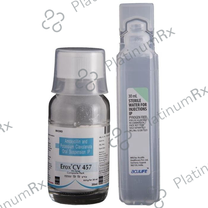 Erox CV 457mg Dry Syrup 30ml