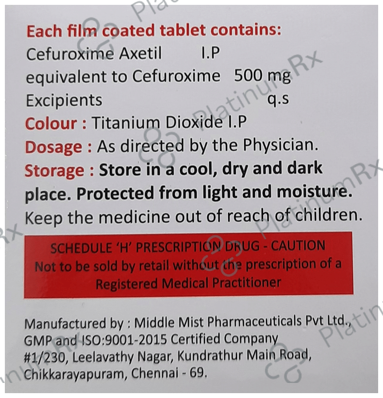 Lycefoxim Tablet