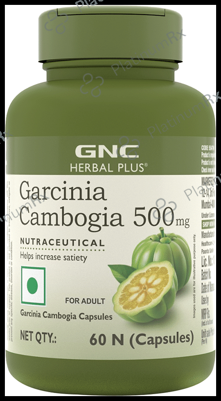 GNC Herbal Plus Garcinia Cambogia 500mg Capsule 60 capsules