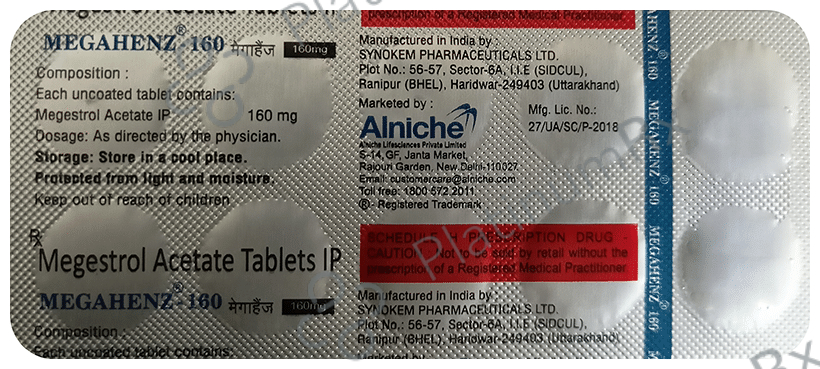 Megahenz 160mg Tablet