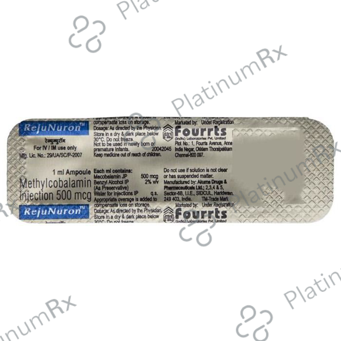 Rejunuron 500mcg Injection 1ml