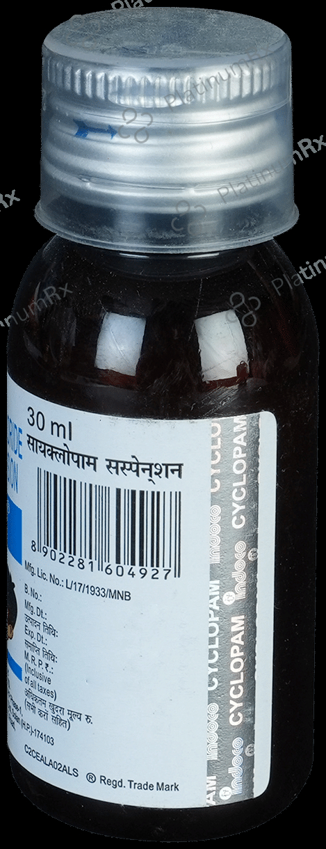 Cyclopam 10/40mg Suspension 30ml