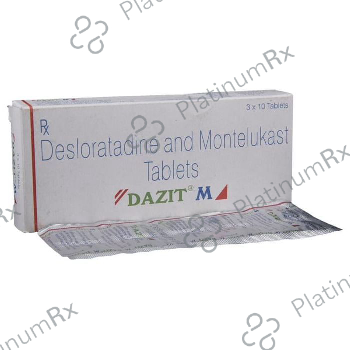 Dazit M 5/10mg Tablet 10s