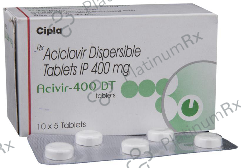 Acivir 400 DT Tablet