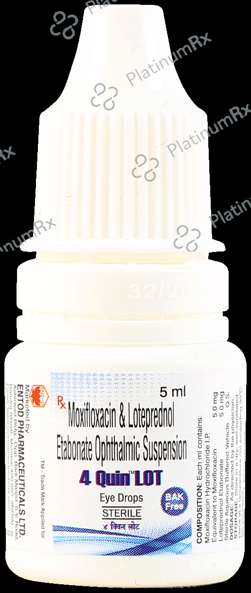 4 Quin Lot Eye Drop 5ml
