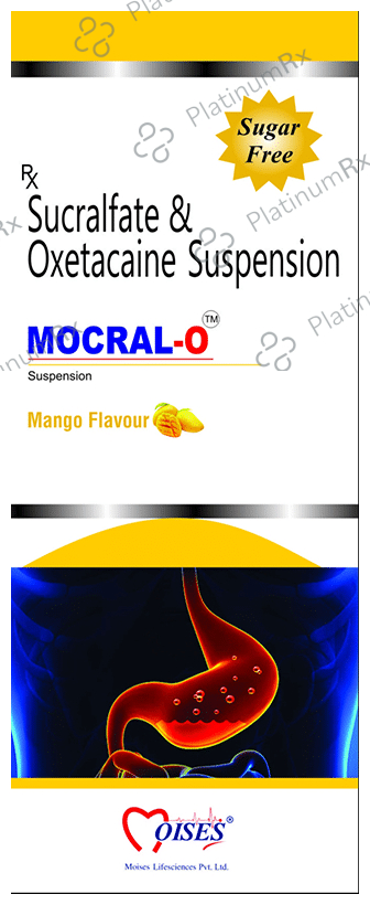 Mocral-O Oral Suspension Mango Sugar Free