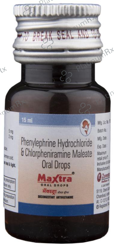 Maxtra 2/5mg Oral Drops 15ml