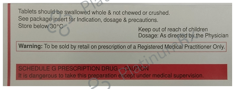Oxramet XR 10/500mg Tablet 7s