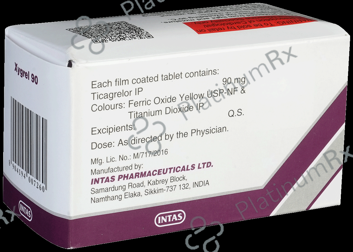 Xygrel 90mg Tablet 10s