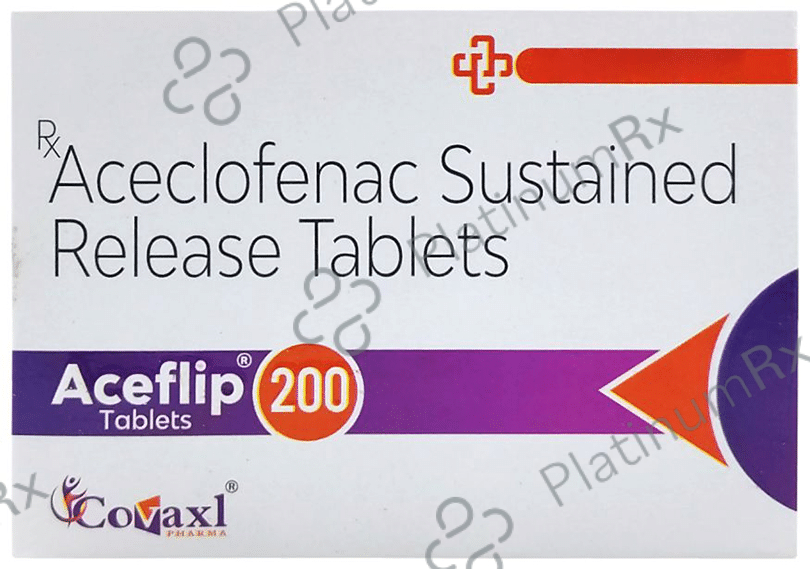 Aceflip 200mg Tablet SR