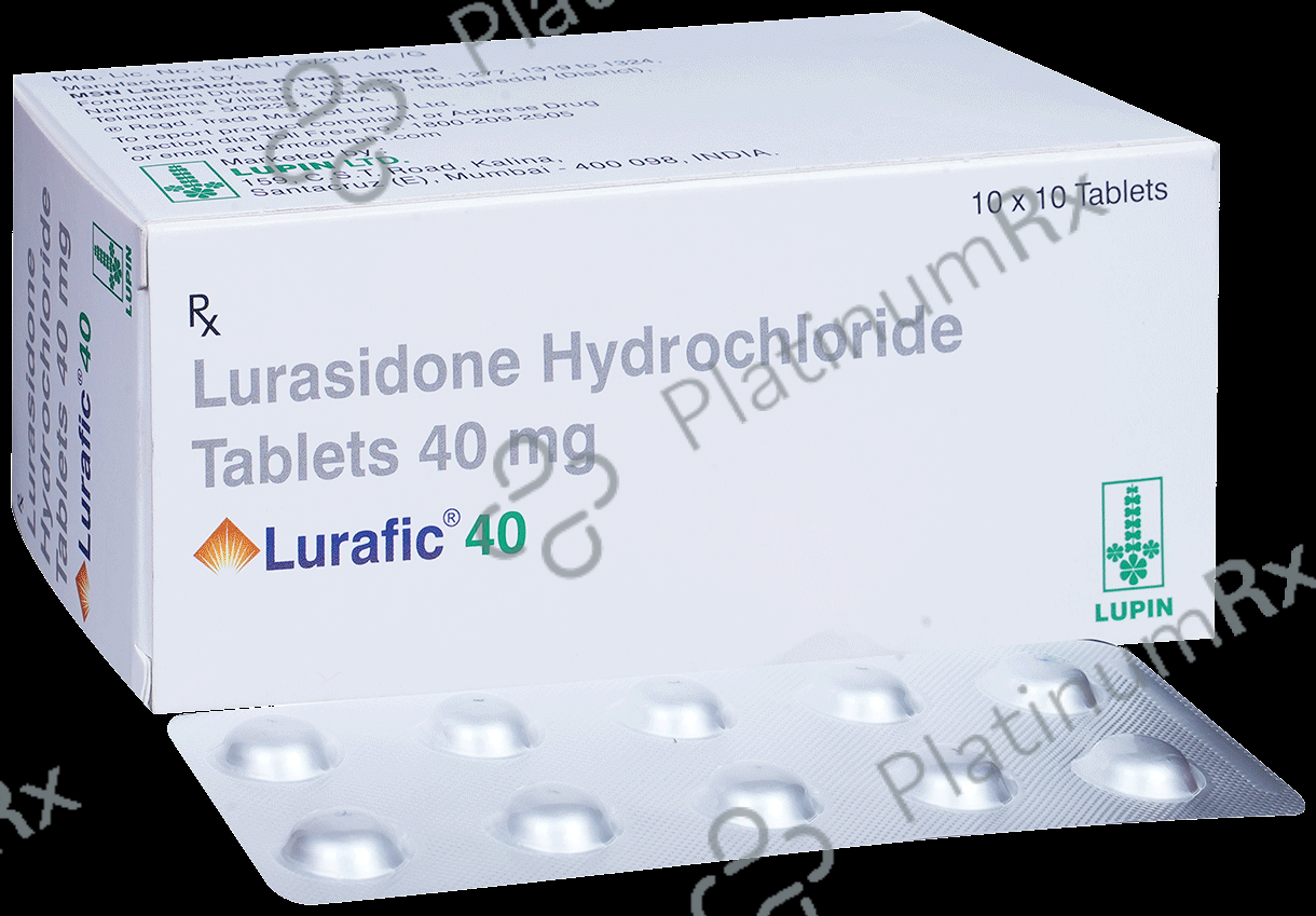 Lurafic 40mg Tablet 10s