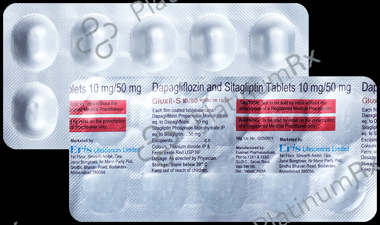 Gluxit S 10mg/50mg Tablet