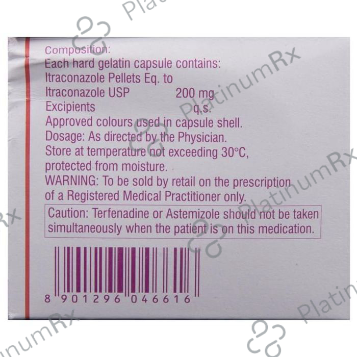 Zole IT 200mg Capsule 10s