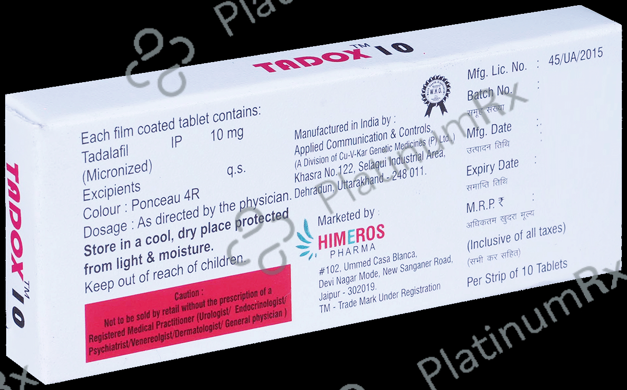 Tadox 10mg Tablet