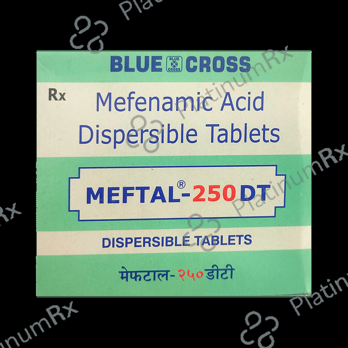 Meftal 250mg Tablet DT 10s