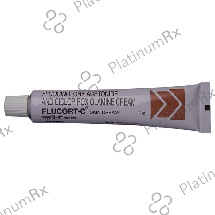 Flucort C Cream 20gm