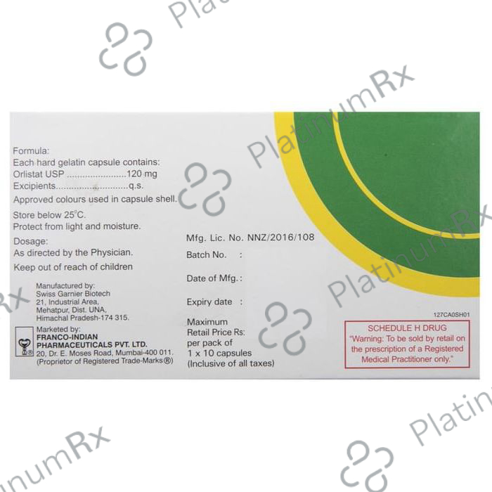 Lipophage 120 Capsule