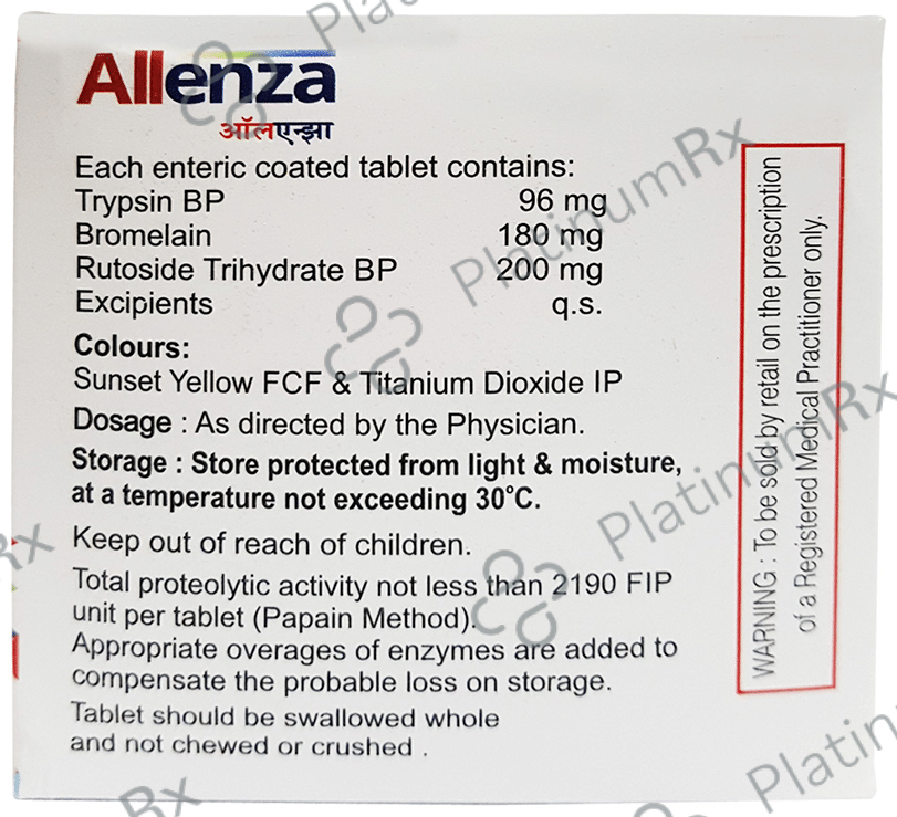 Allenza Tablet