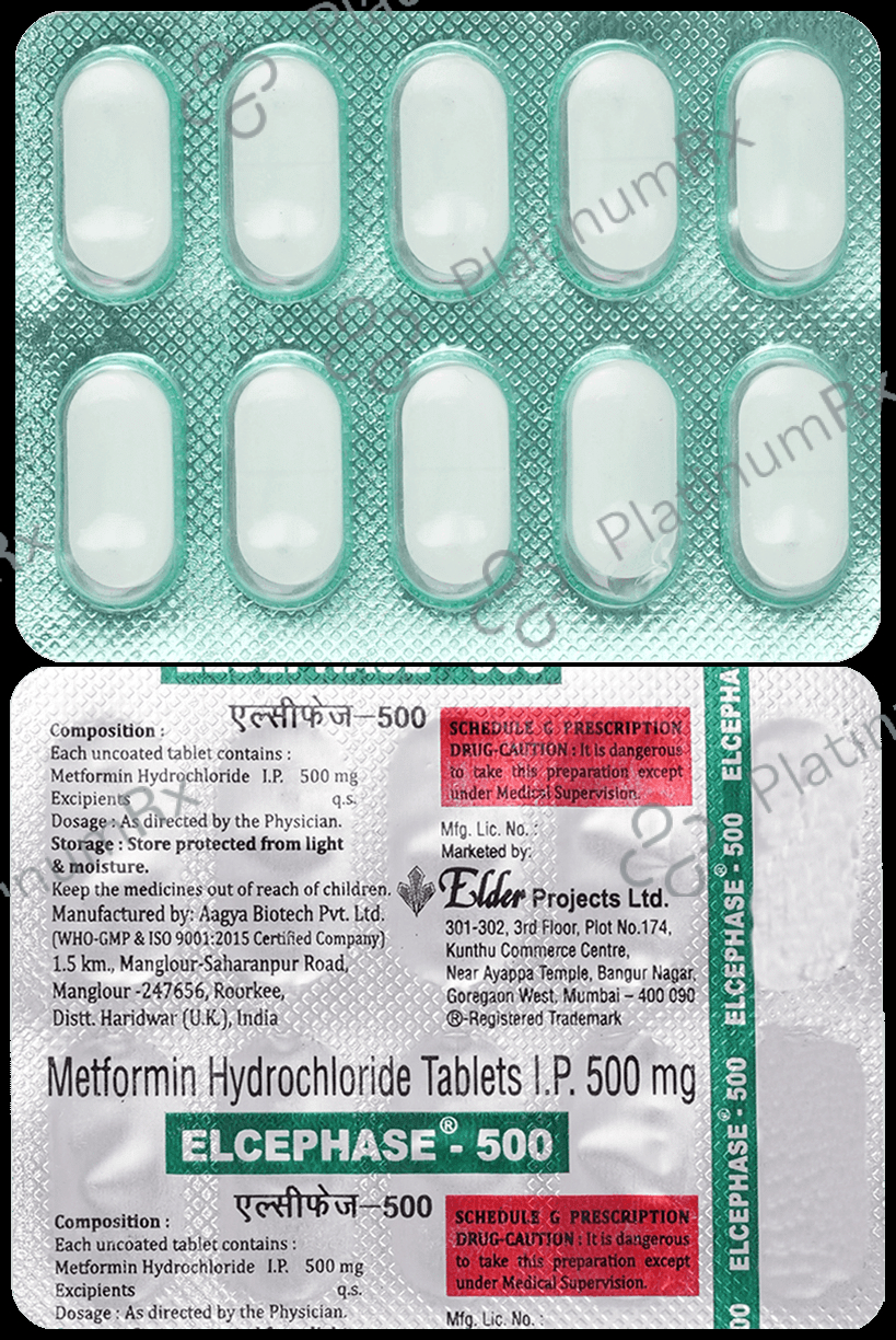 Elcephase 500mg Tablet 10 Tablet